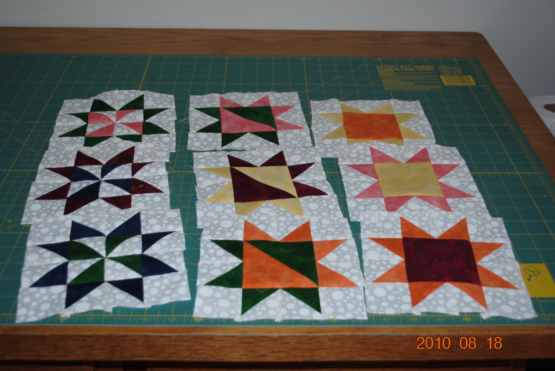 August Blocks